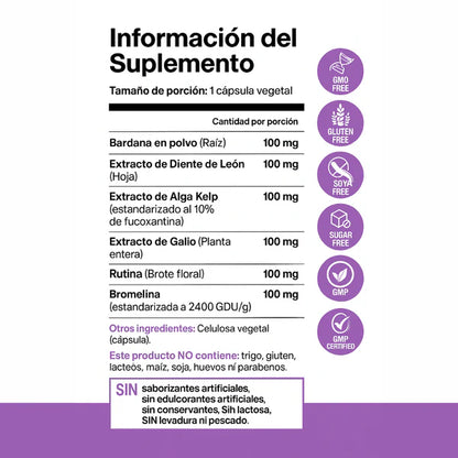 Complejo Linfático Natural – 6 en 1